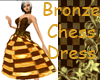 LM Bronze Chess Dress