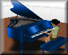 grand piano 5 - blue