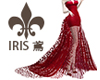red full dress|IRIS