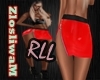 mWeRLL Skirt Latex Red
