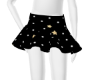kids skirt black star