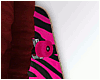 S| Skateboard Pink Black