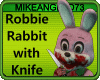 Robbie Rabbit Knife Silent Hill Easter Bunny Horror Scary SilentHill
