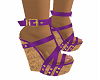 Summer Style Wedges Purp