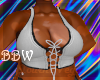 Strung BBW white
