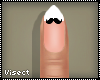  Mustache French Tip