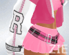 Varsity Jacket WTE+ Pink