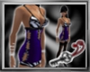 Aly Zebra Mini Dress PUR