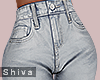 S. HW White Jeans