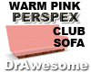 Pink Perspex Club Sofa