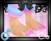 [Clo]MishKa Feet Pink M