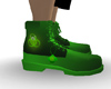 green toxic boots