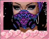 rave leopard mask