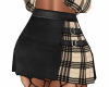 Skirt black&brown