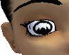 funny black anime eyes