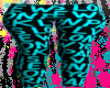 GFFTI LEGGINS AQUA JUICY