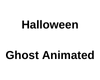 Halloween Ghost Animated