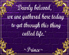 ~LS~ Prince Wall Quote