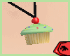 Green Sprinkle Cupcake
