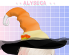 Aly! CandyCorn Witch Hat