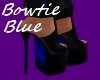 Classy Bowtie Blue Heels