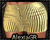 [A] Gold Rib Skirt RL