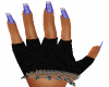 Black Spiked Gloves