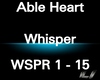Able Heart - Whisper