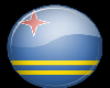 Aruba Button Sticker