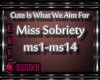 !M! CIWWAF Miss Sobriety
