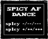 SP1CY AF DANCE (F)