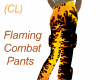Flaming Combat Pants