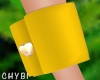 C~Bunny Yellow Cuffs