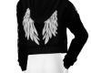 angel wing zip hoodie.