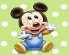 baby mickey background