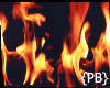 {PB}Animated fire Wall