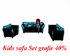 Kids-Sofa Set 40%