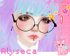 Aly! Round Glasses Black