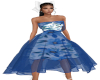 Blue flower Spring Dress
