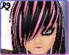 Black Pink Emo Hair