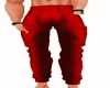 GM Red white homey pants