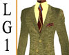LG1 Green Suit Top