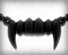 vamp fangs necklace M