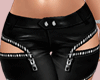 E* Black Leather Pant