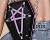 !!D Coffin Bag Lilac