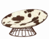 Cow Print Cuddle Chair