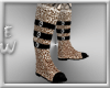 Winter Snow Leopar Boots