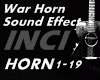 〆 War Horn Sound Effct