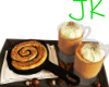 Cinnamon Roll + Egg nog