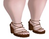 MY Brown Ankle Strap